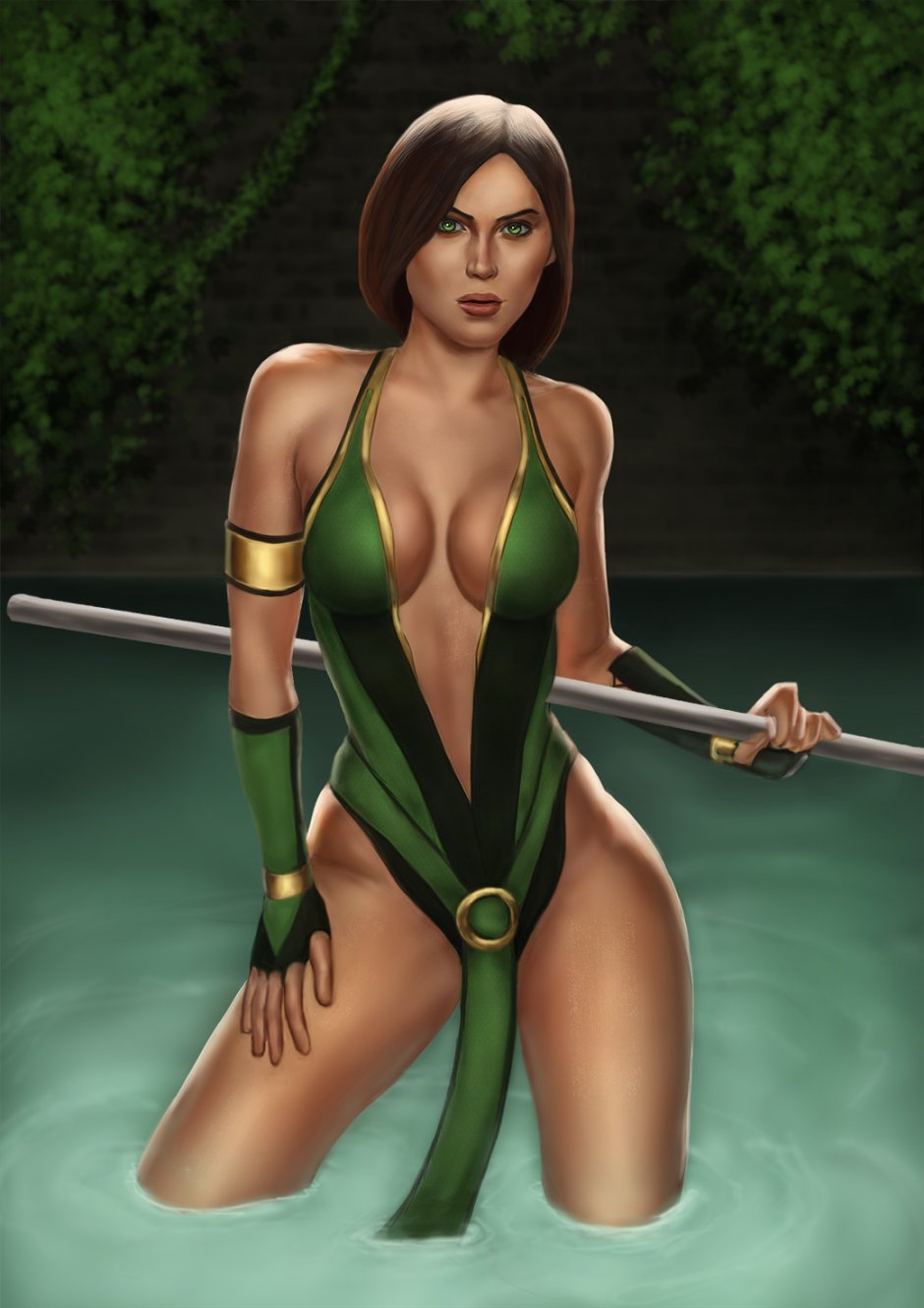 Jade mk 11 cosplay