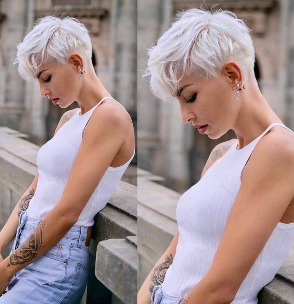 Pixie tumbo haircut female