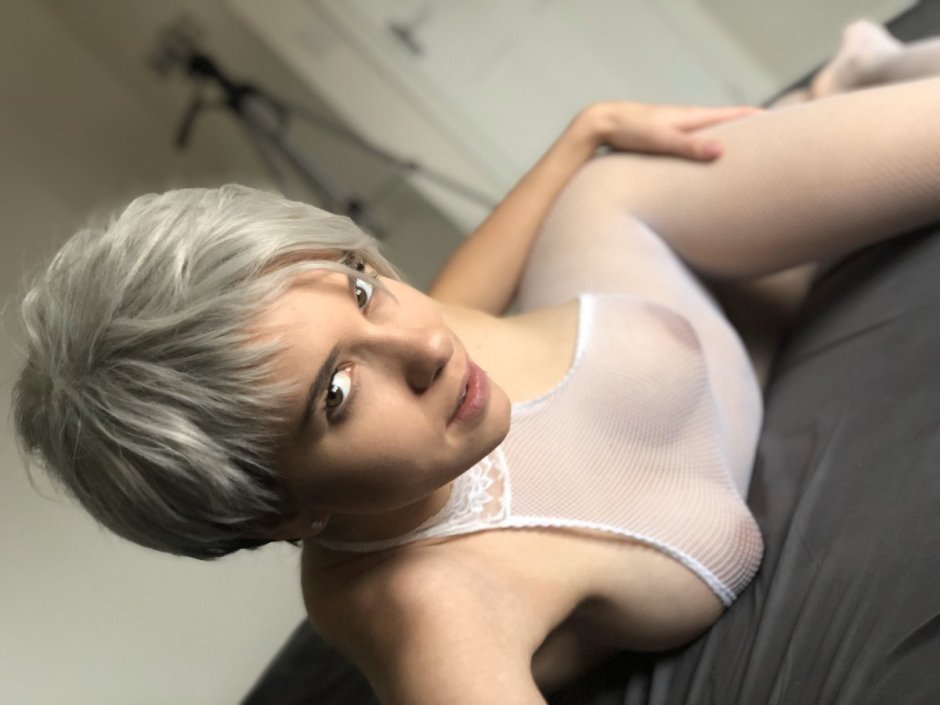 Zendaya with a short haircut