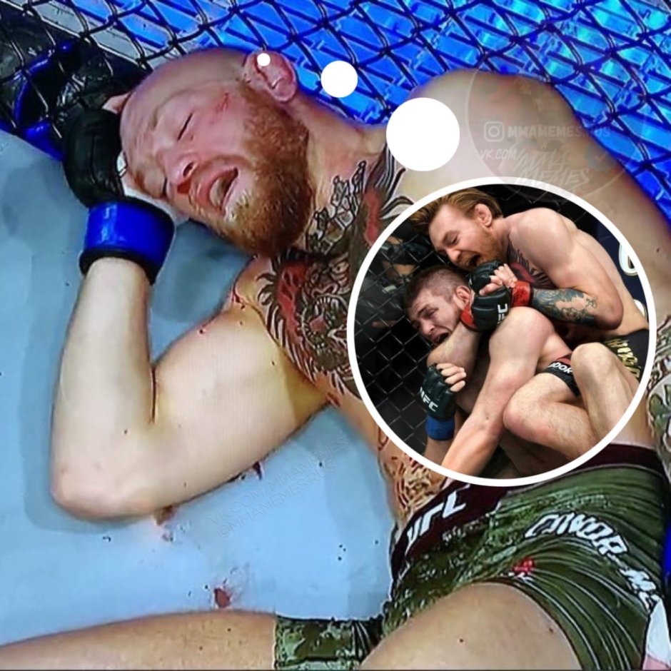 Conor McGregor with his wife