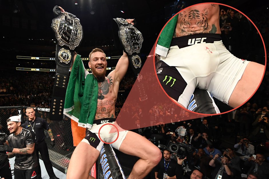 Conor McGregor in Cr7 underpants