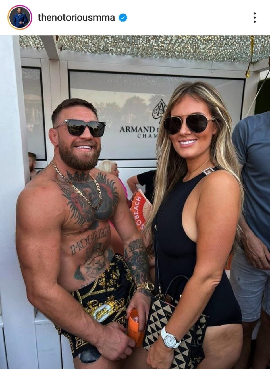 Porrier Dustin wife McGregor