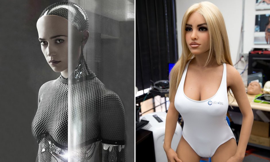 Girl Robot Art Cyberpunk