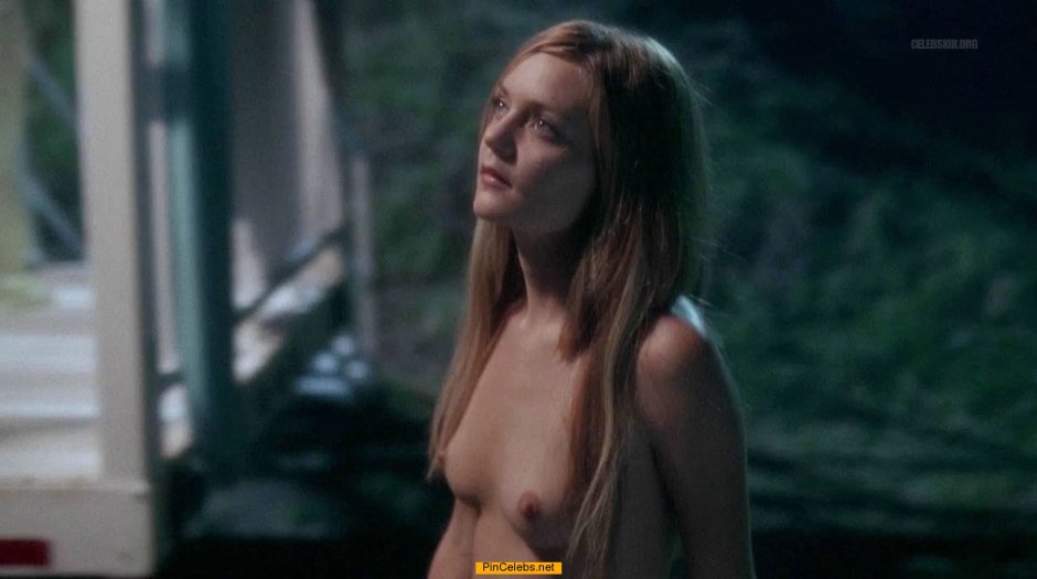 Girl in a T -shirt and panties
