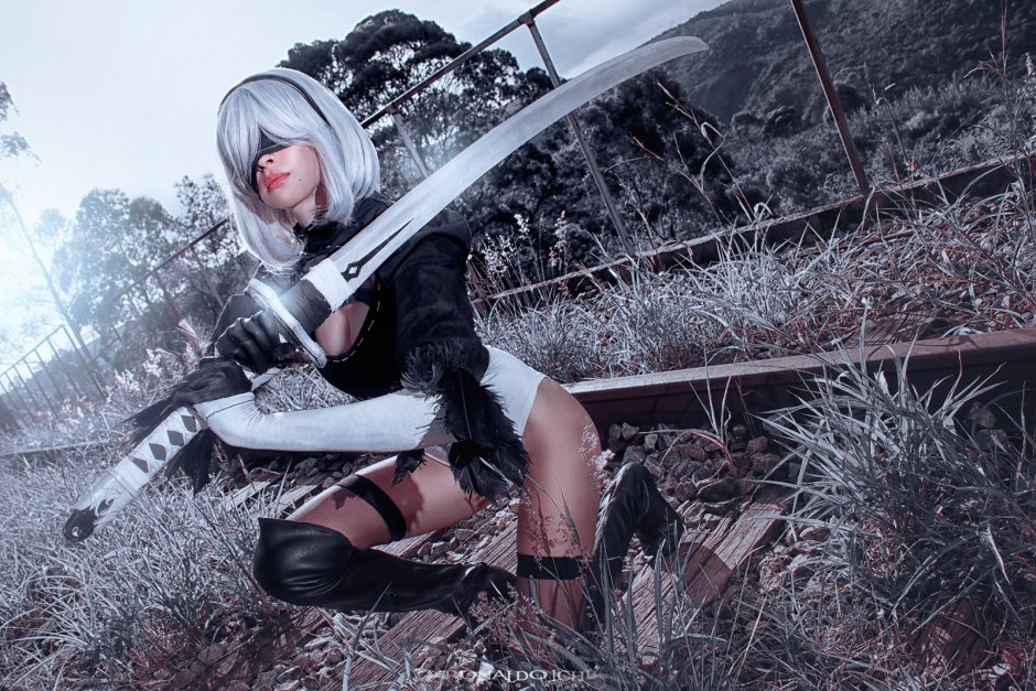 Nier Automata 2b cosplay