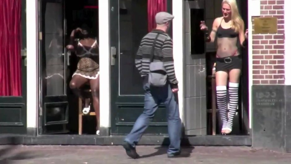 Red Light District Amsterdam Prostition