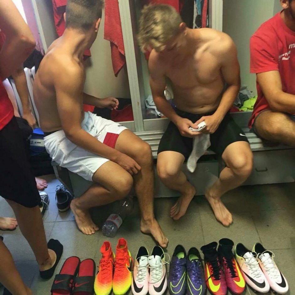 Embarrassed Naked Girl In Locker Room Private