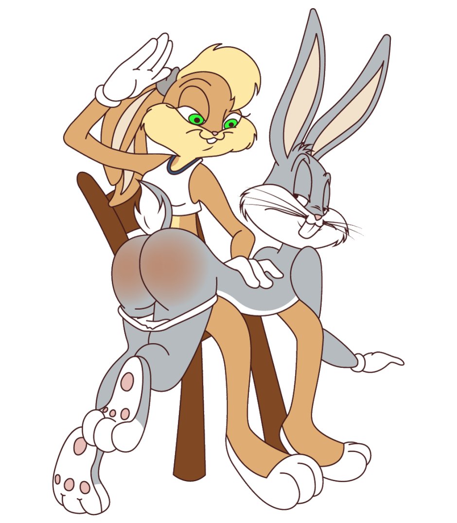 The guy in a rabbit's suit fucked