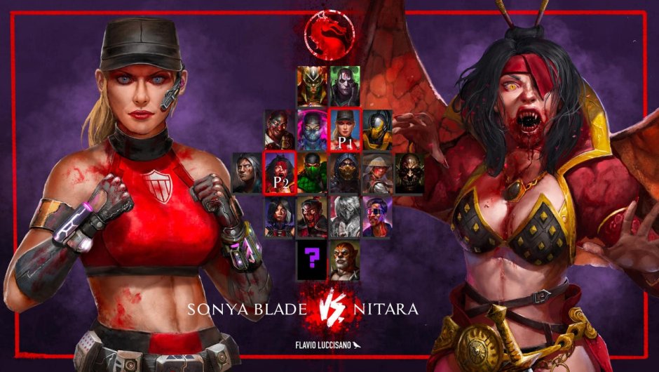Mortal Kombat Nitara Art
