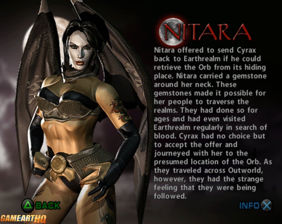 Mortal Kombat Deadly Alliance Nitara