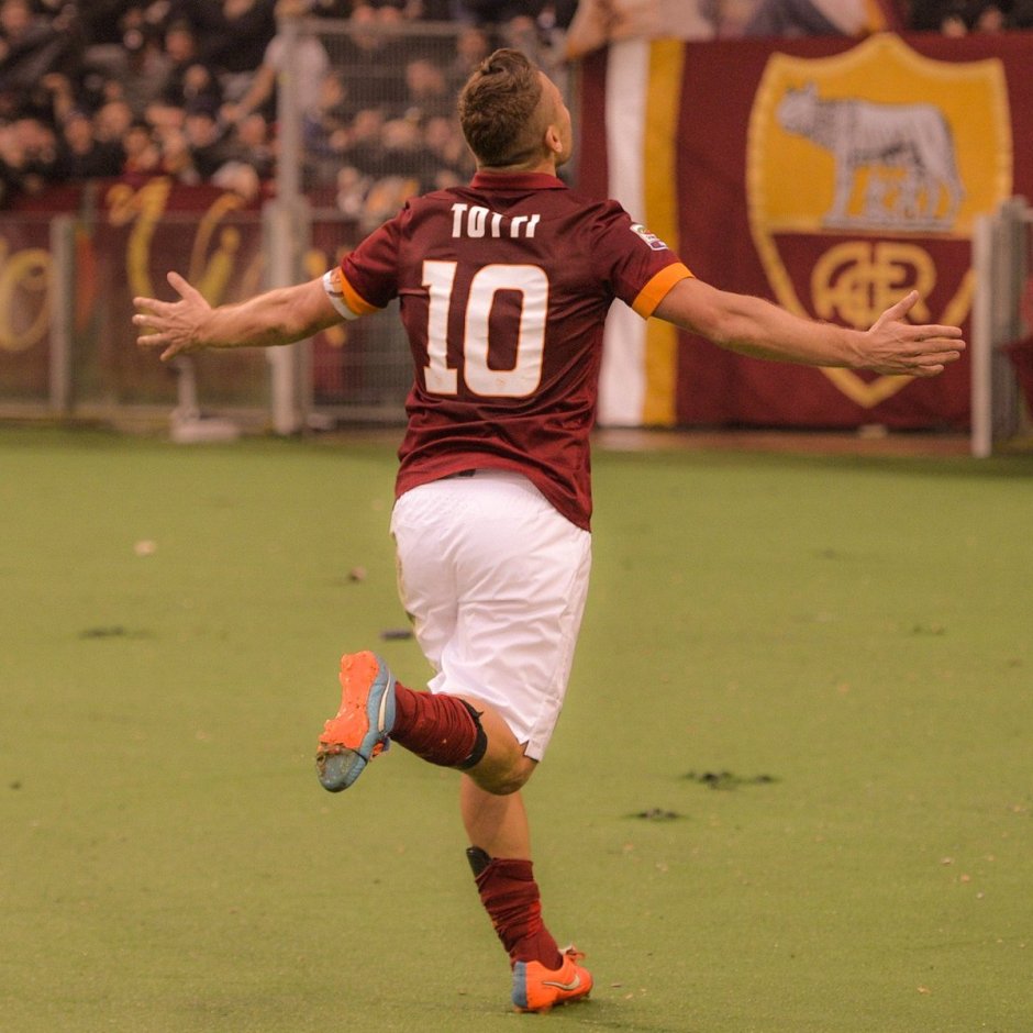 Flavia Vento and Francesco Totti
