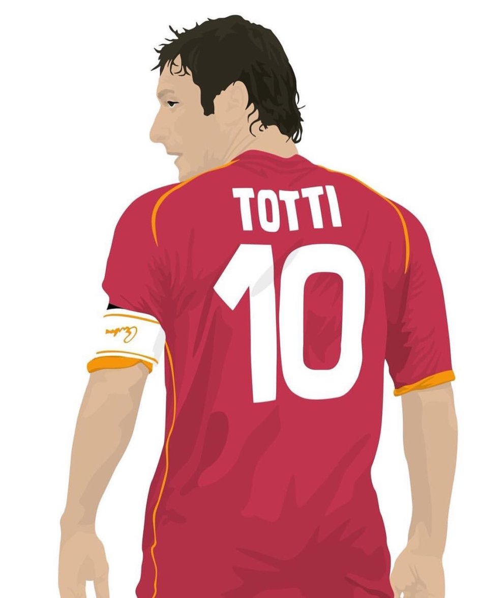 Francesco Totti drawing