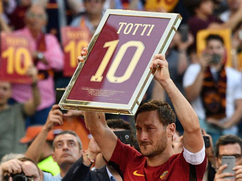 Poster Totti Roma