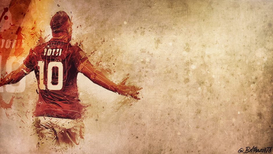 Totti poster