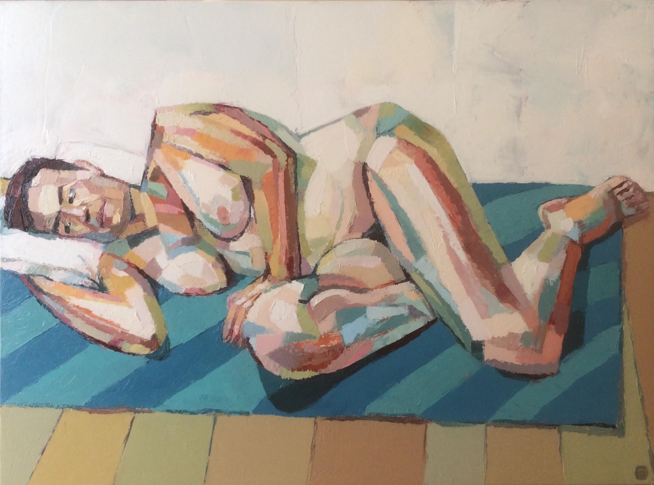 Artist Reclining nude paintings