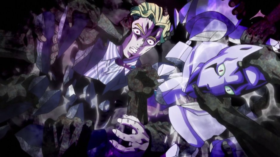 Jorno Giovanna and Gold Expirence Hentai