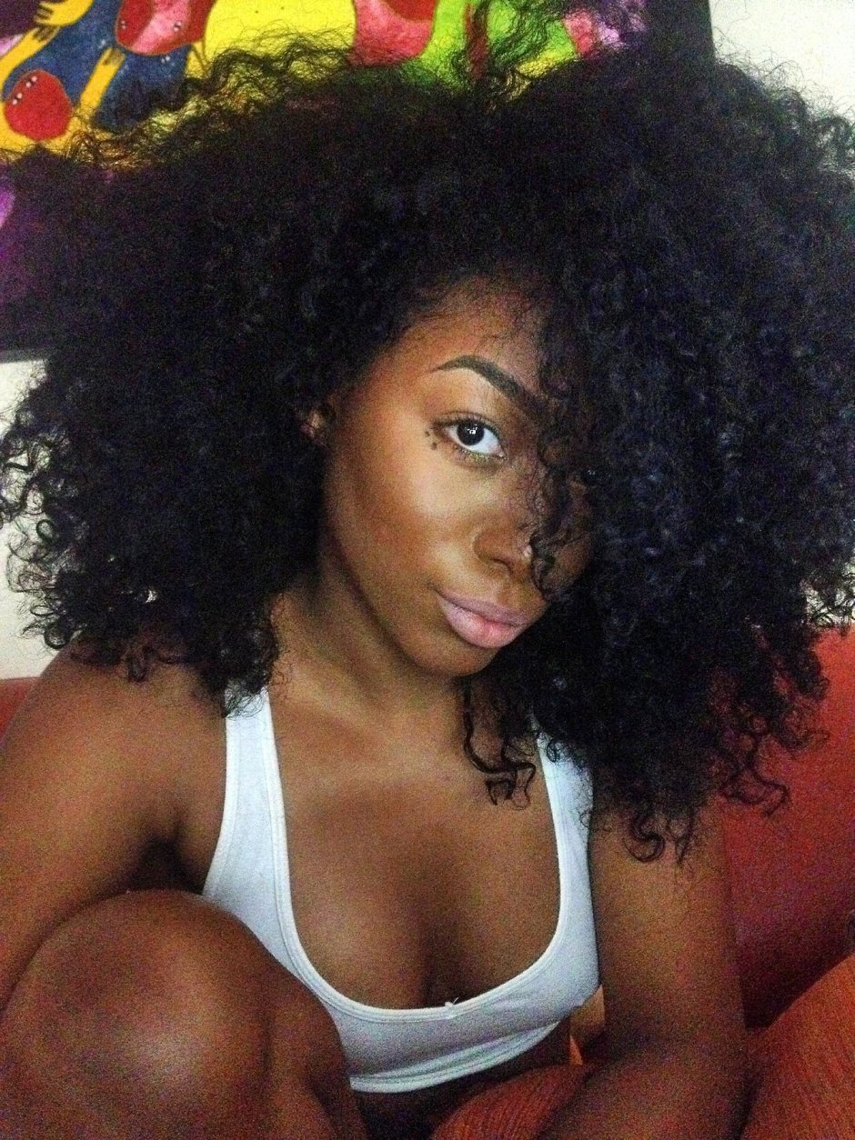 Curred hair reference