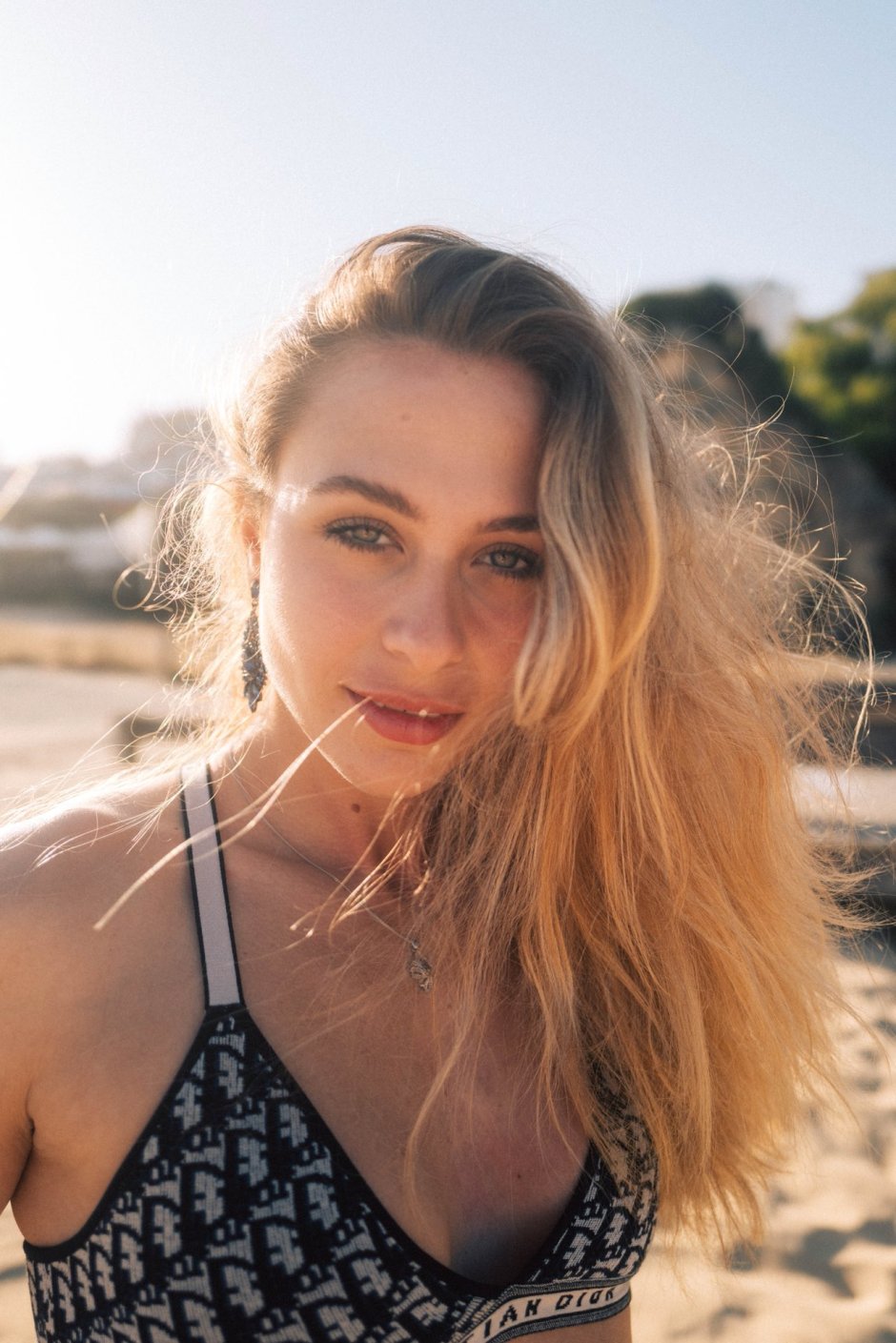 Sofia Flersh in a swimsuit