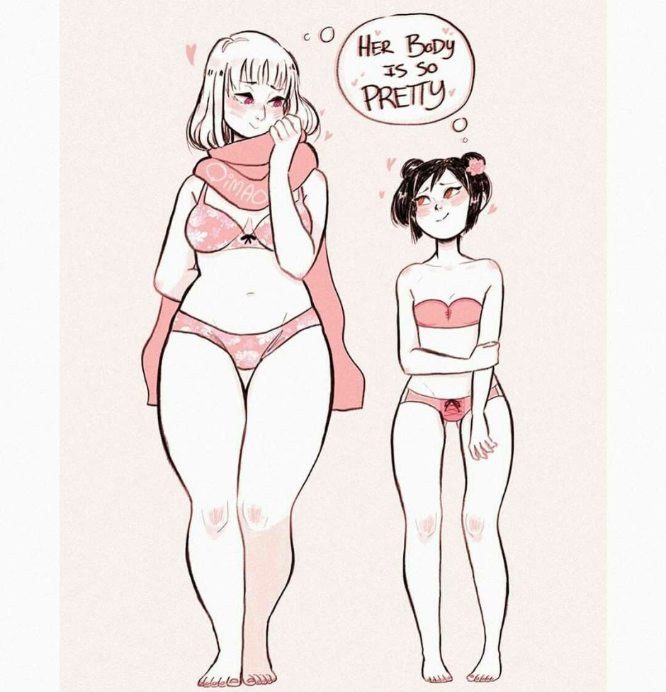 Body positive anime
