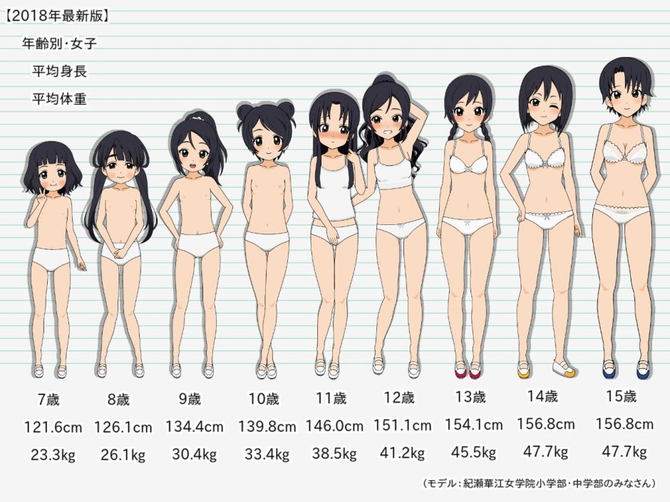 Anime breast sizes