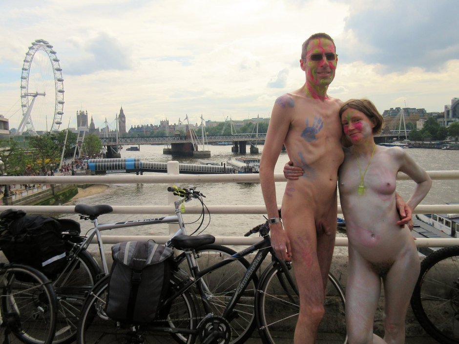 World Naked Bike Ride got a penis