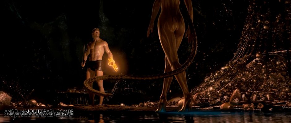 Beowulf 2007 Angelina Jolie naked