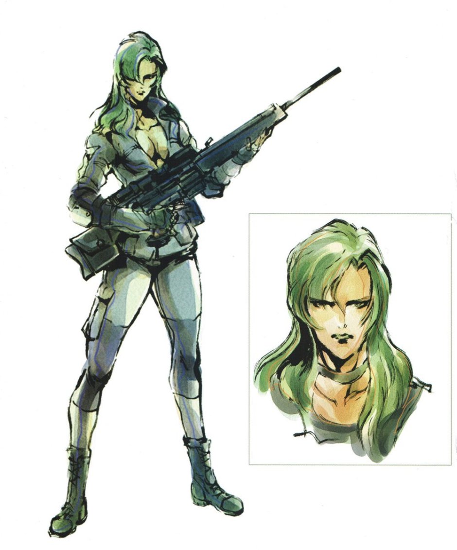 Metal Gear Solid Sniper Wolf
