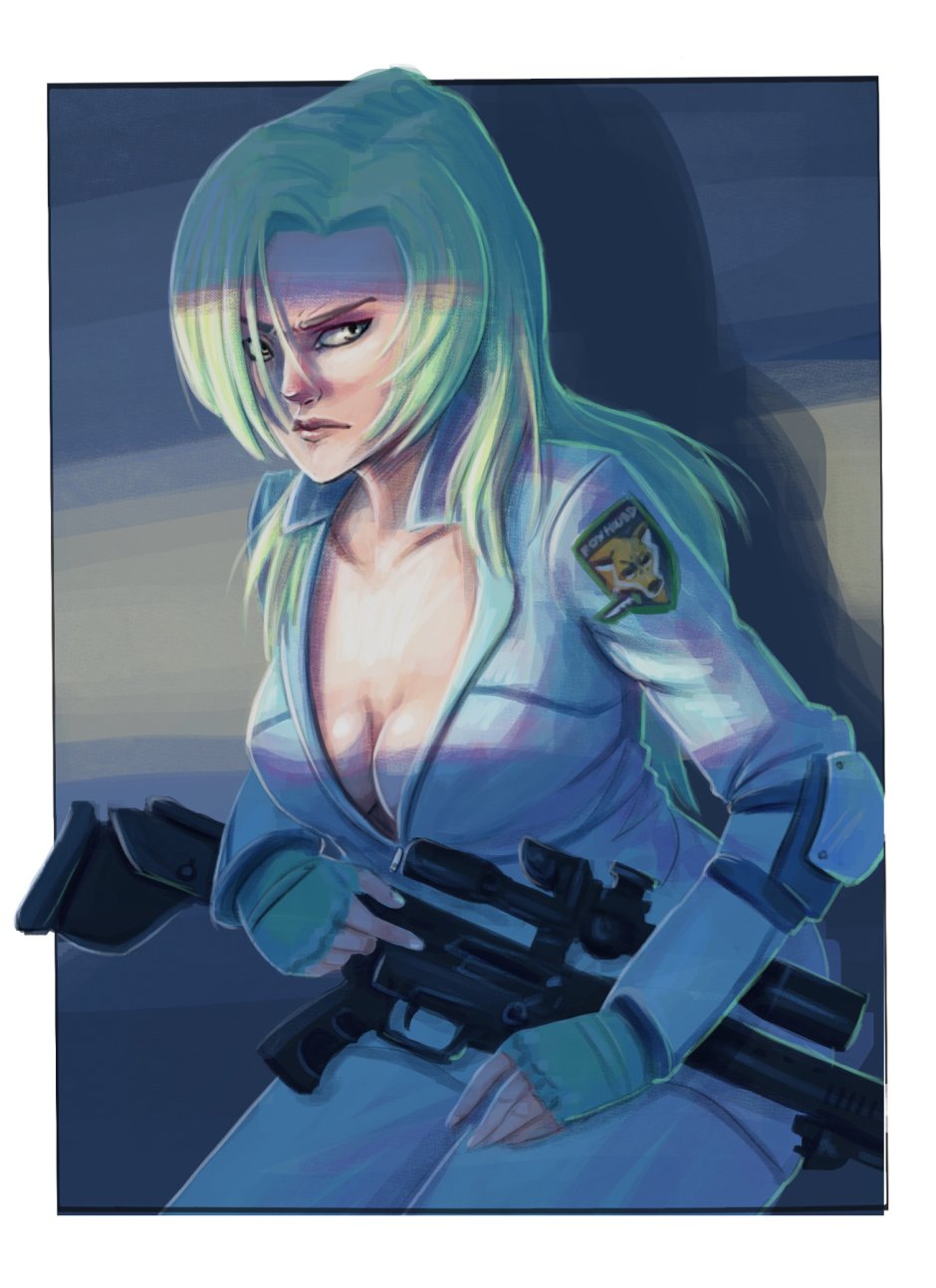 Metal Gear Solid Sniper Wolf Art