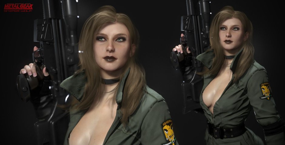 Metal Gear Solid Sniper Wolf