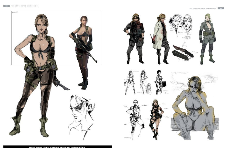Metal Gear Solid V The Phantom characters