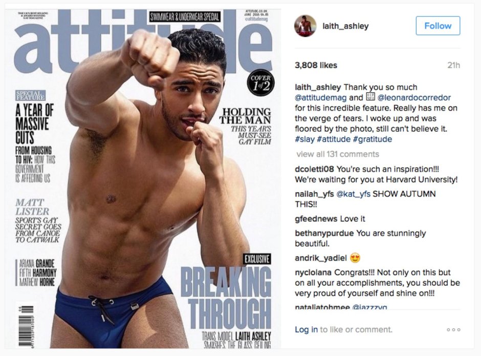 Laith Ashley before and after