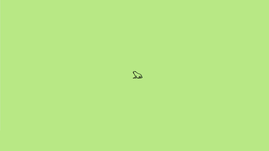 Toad minimalism