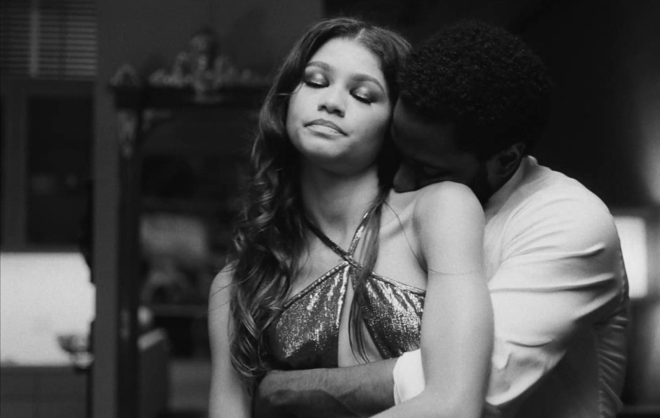 Hunter Shafer and Zendaya Kiss