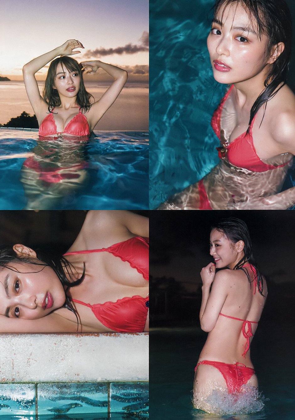 Beautiful naked Japanese women in the bath