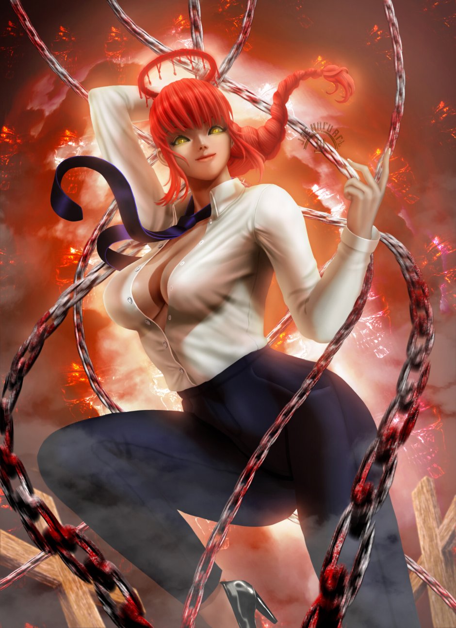 Makima (Chainsaw Man) Art