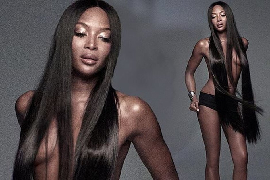 Naomi Campbell Figure in Youth 1991