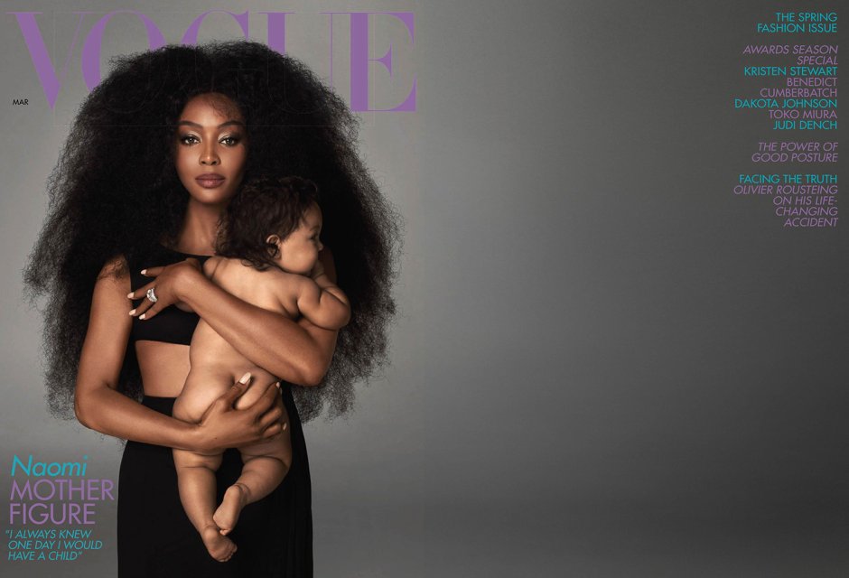 Naomi Campbell in youth hot