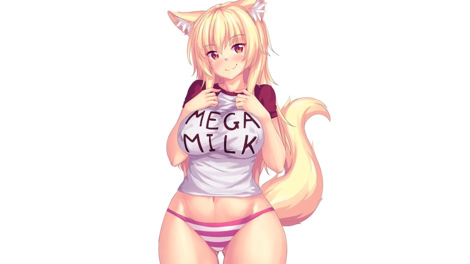 Anime wallpaper girl with ears