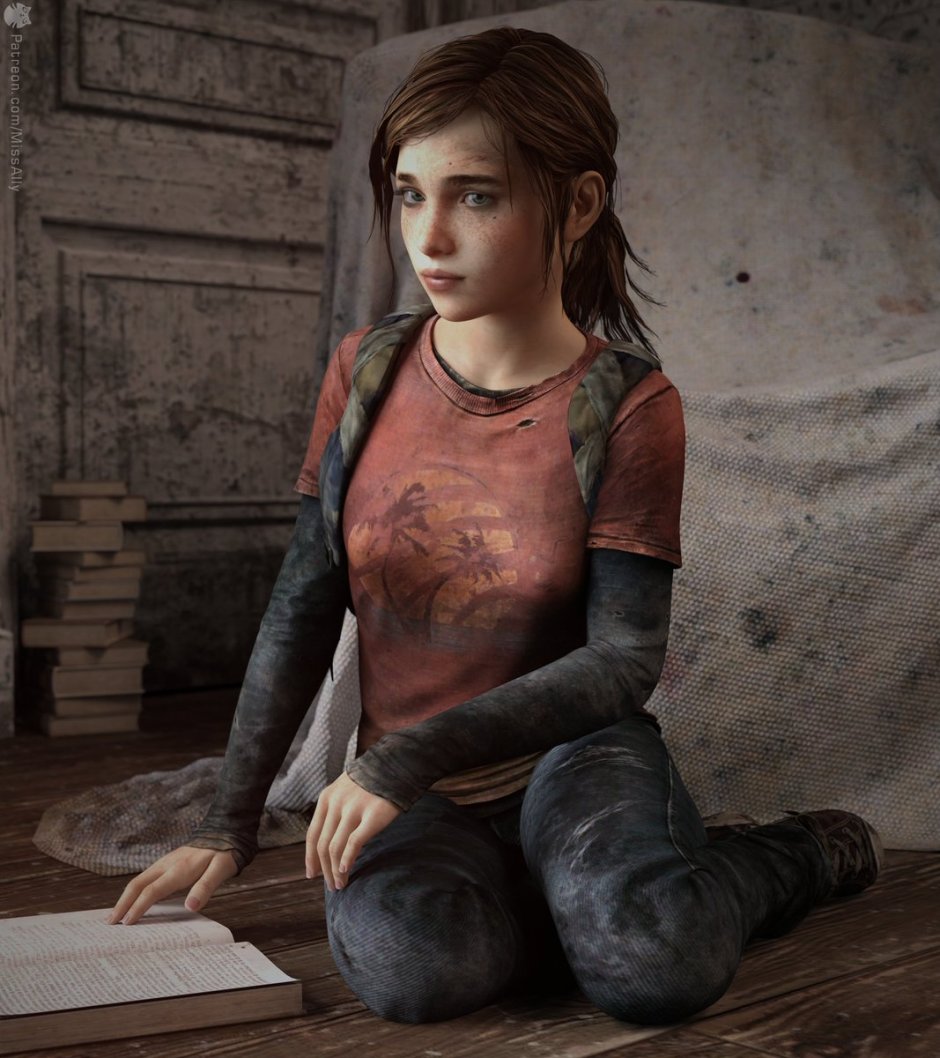 Ellie The Last of Us 2 in Lower Lingerie