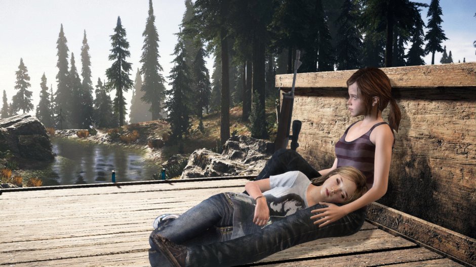 The Last of US 2 Ellie and Dina