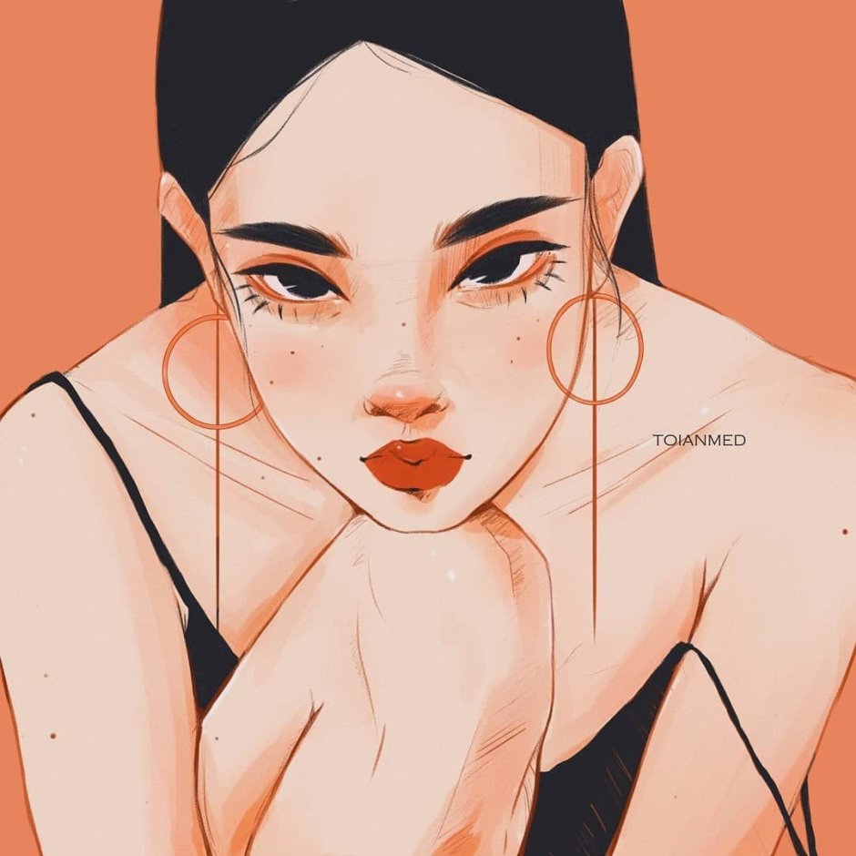 Drawings of girls aesthetics