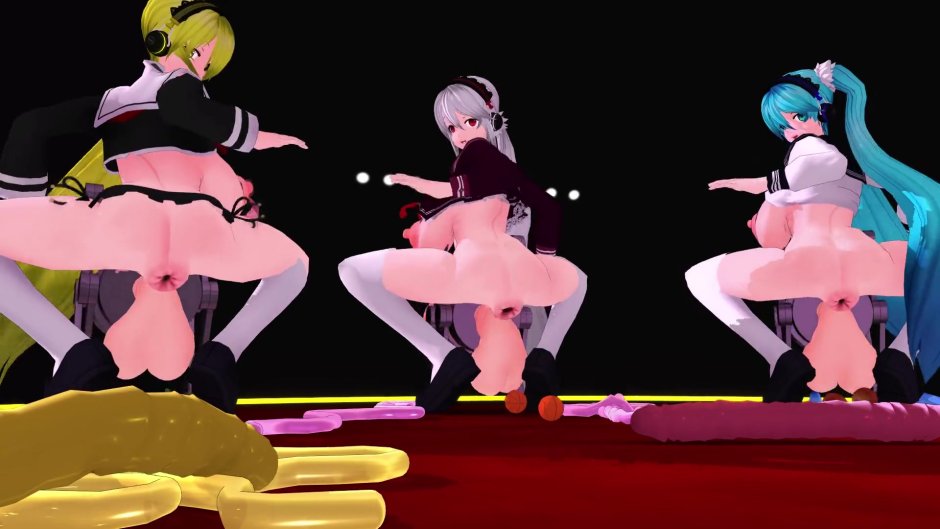 Hentai Futanari MMD Dancing