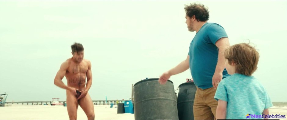 Naked Zach Efron in the film