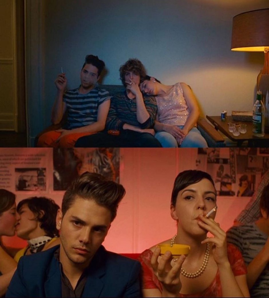 Xavier Dolan and his guy kiss