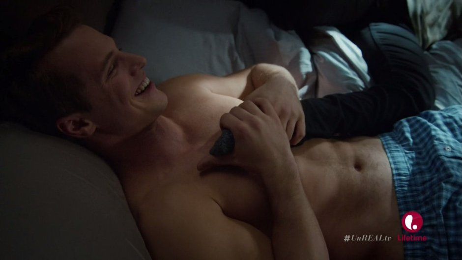 Freddie Stroma torso
