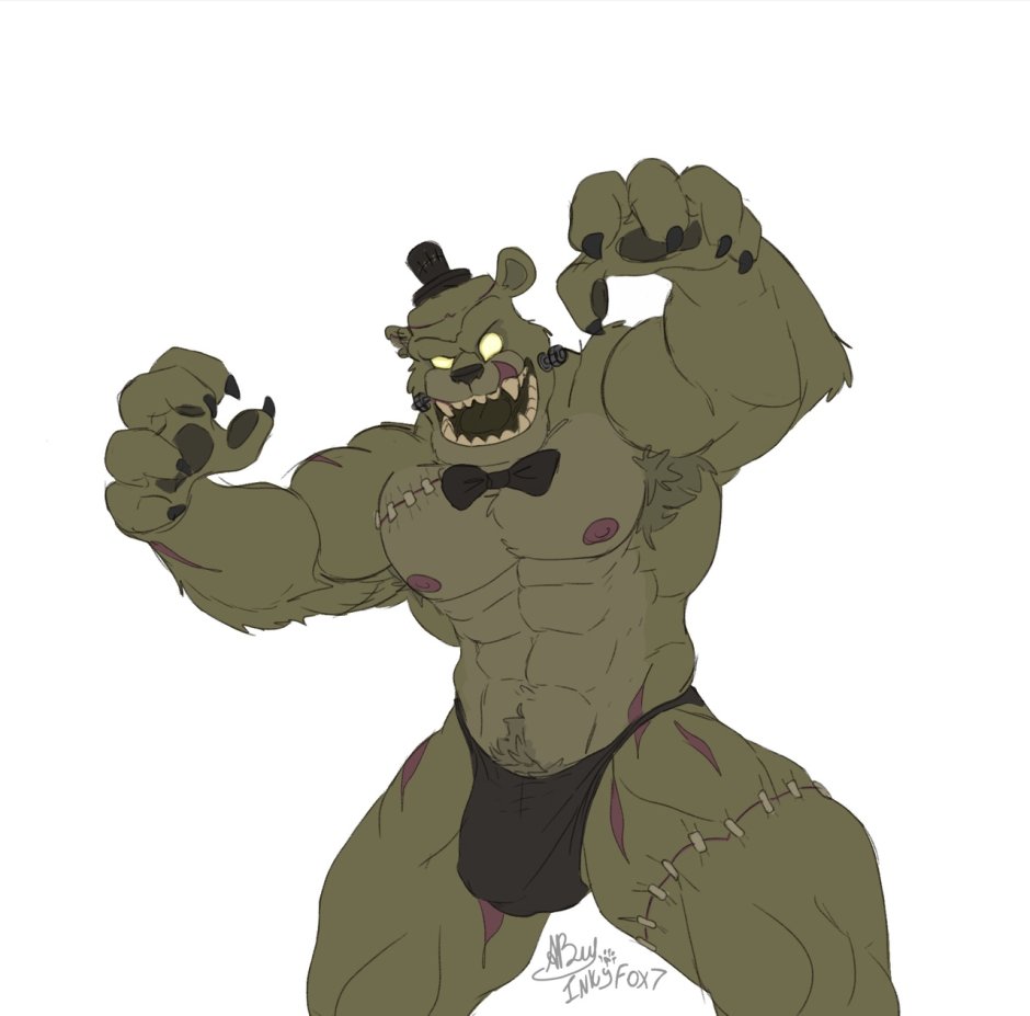 FNAF Freddie Naked Gay Art