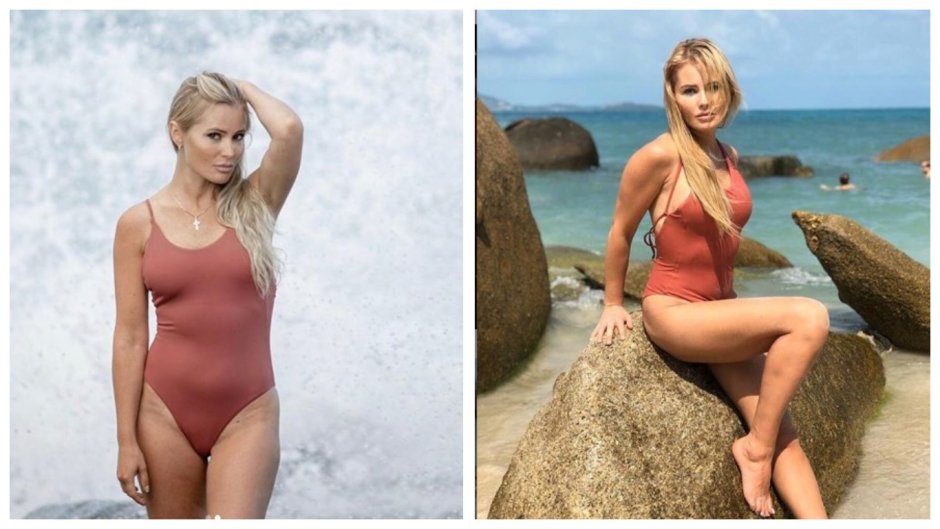 Dana Borisova in a swimsuit