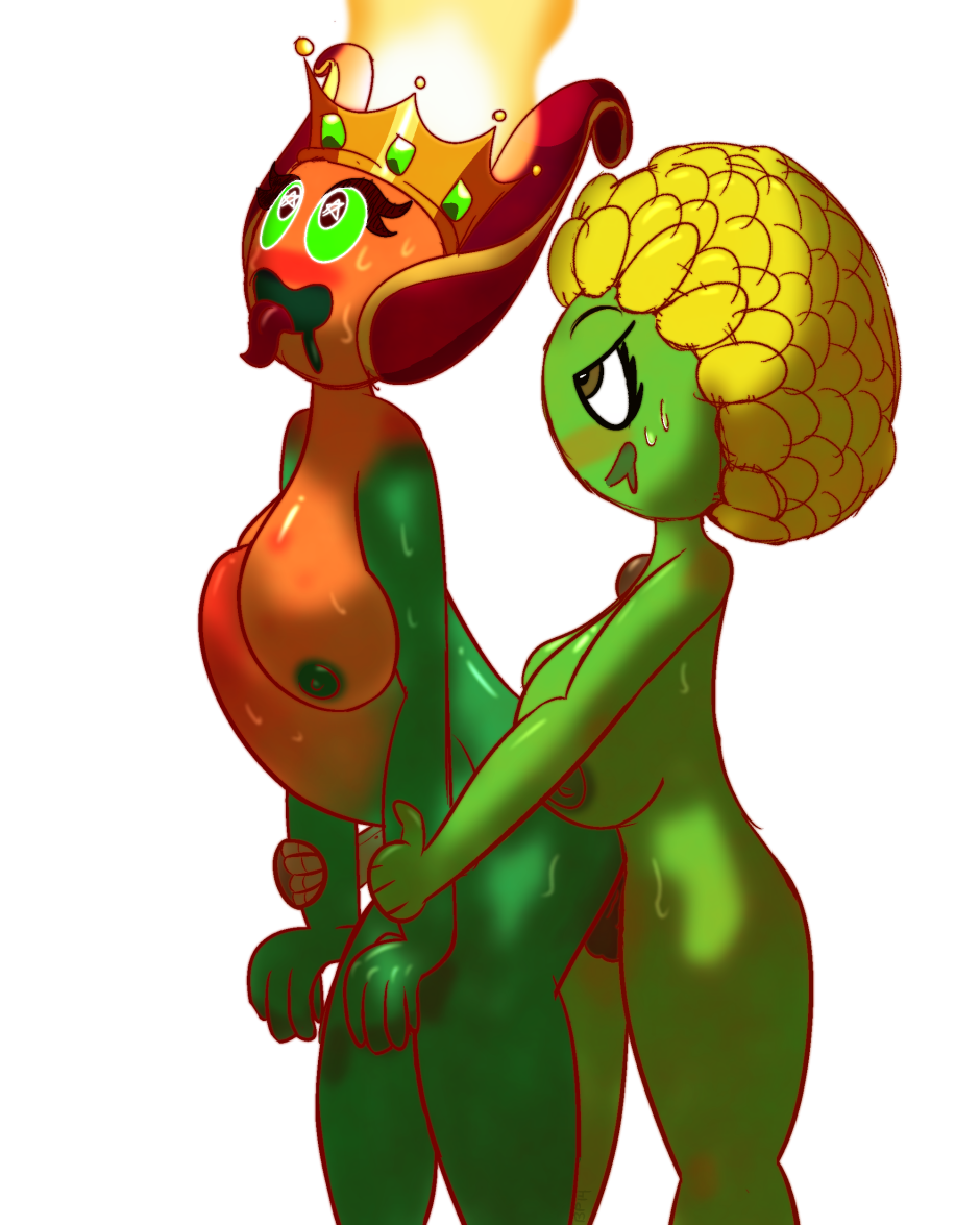 Plants VS Zombies Rule34 Sunflower Tits