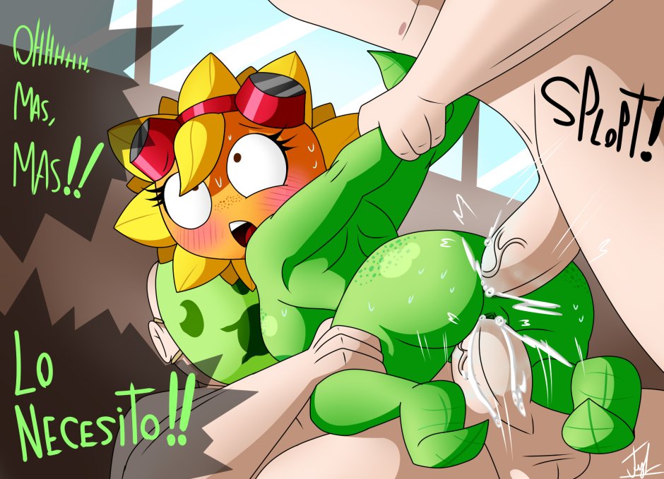 Plants VS Zombies Green Shadow Rule34 Tits