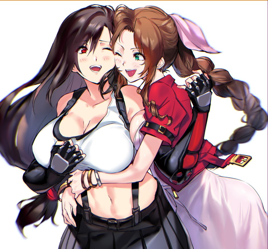 Tifa Lokhart and Iris Gainsboro 18